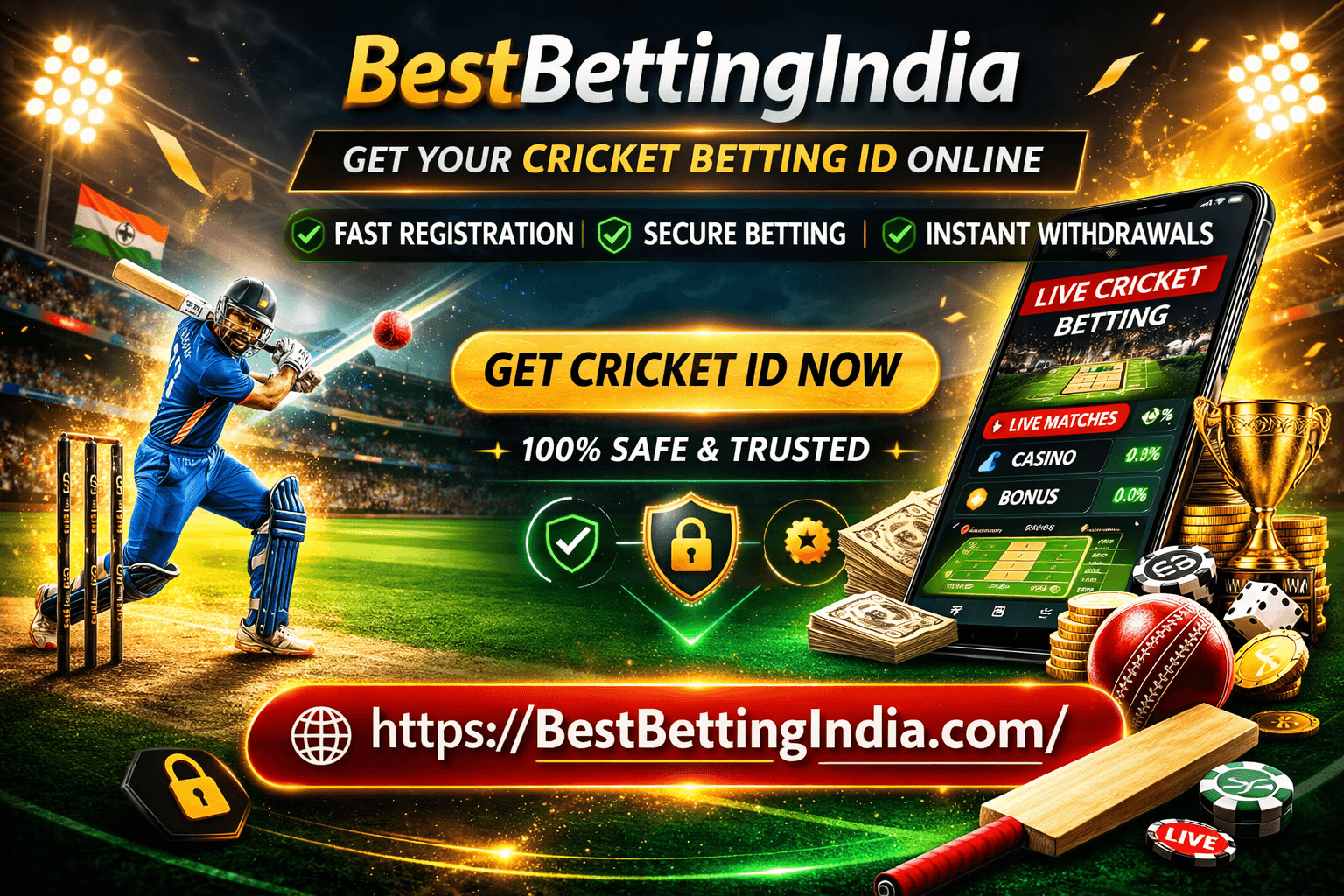 Best Betting India – Secure Betting ID Platform