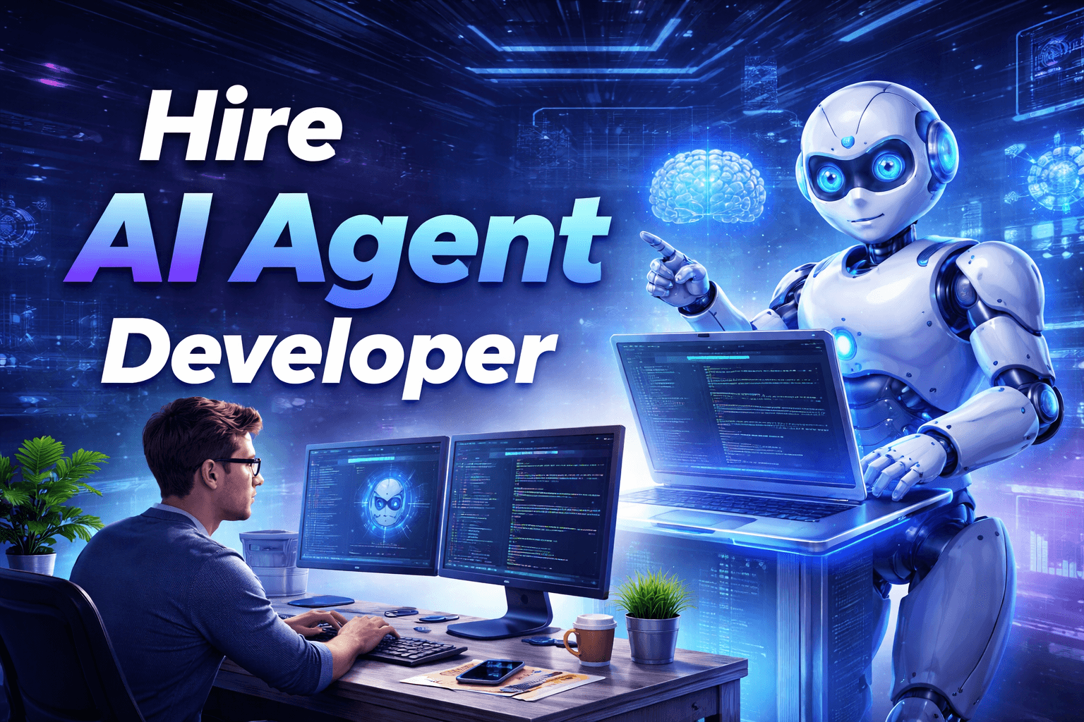 How Enterprises Hire AI Agent Developer to Build Self-Operating Business Workflows in 2026