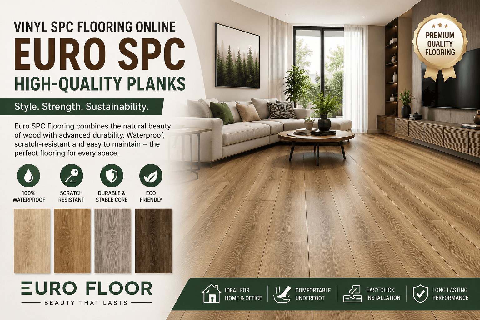 EuroSPC Flooring – Premium Quality for Modern Interiors