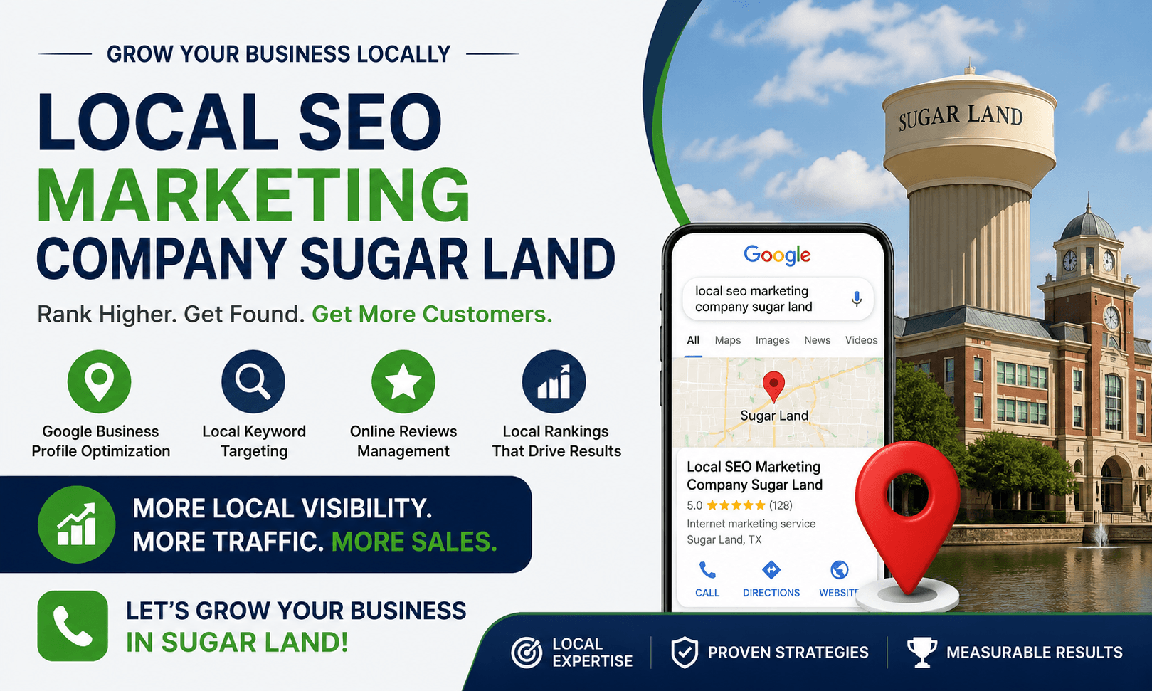 How to Make Your Sugar Land Business Impossible to Ignore Online