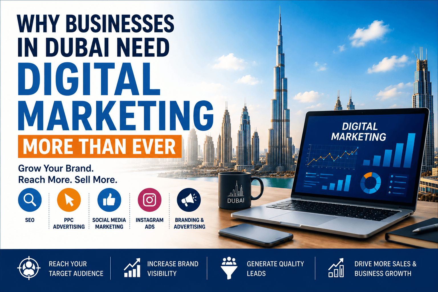 Why Businesses in Dubai Need Digital Marketing More Than Ever