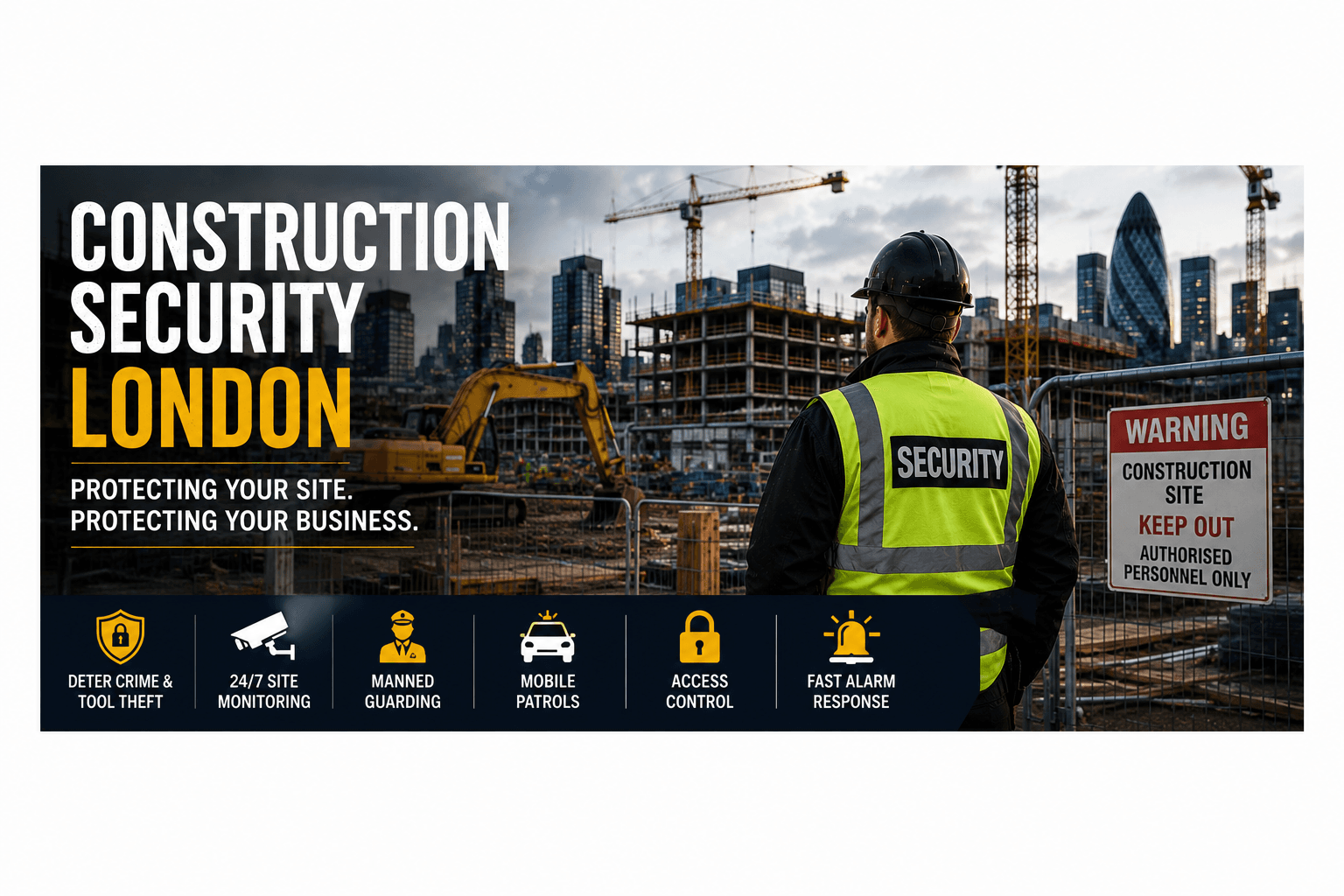 Construction Security London Firms See Huge Growth Following Increase in Tool Theft 