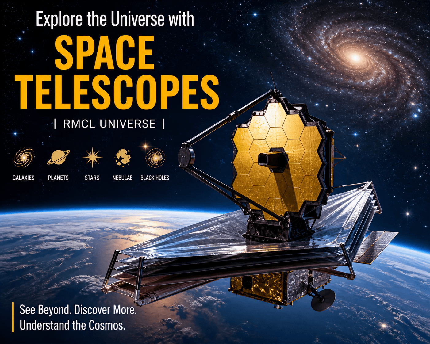 Dive into the World of Space Telescopes | RMCL Universe