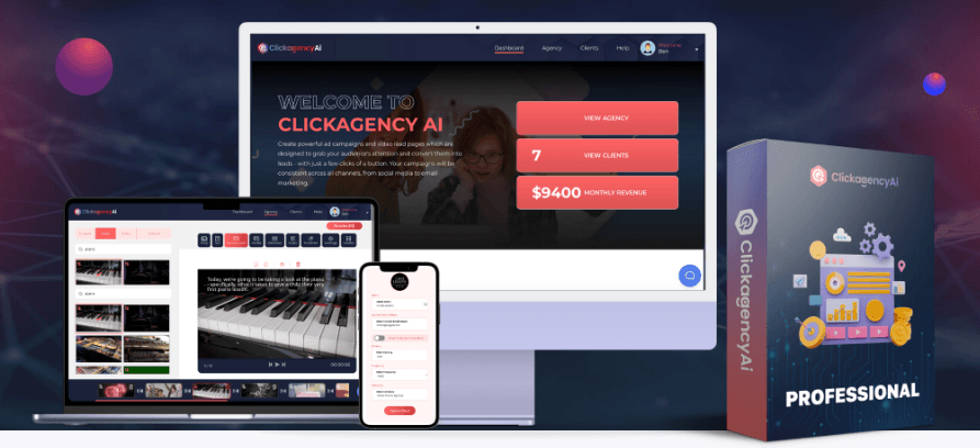 Clickagencyai Bundle Oto 1 to 7 Otos’ Upsell Links + Bonuses <<< 