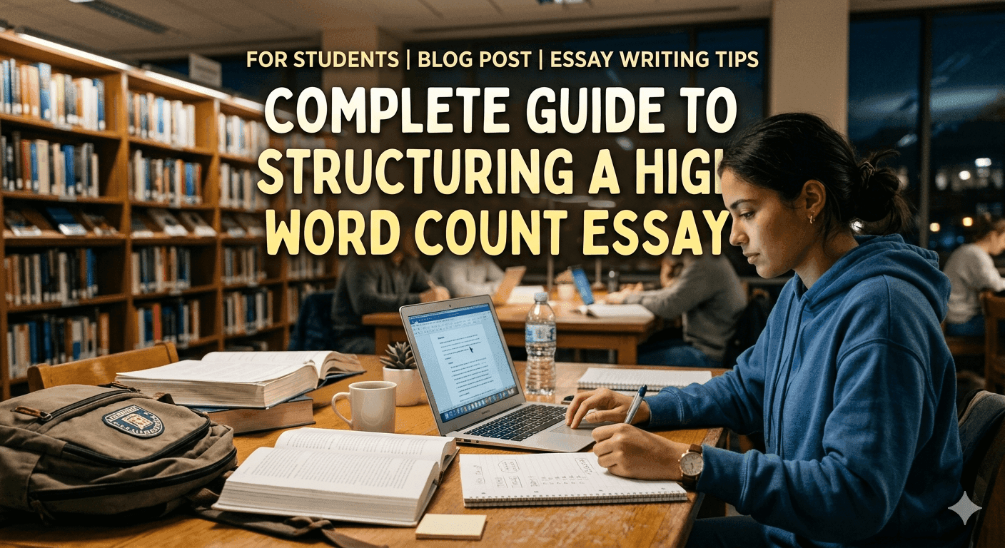 Complete Guide To Structuring a High Word Count Essay