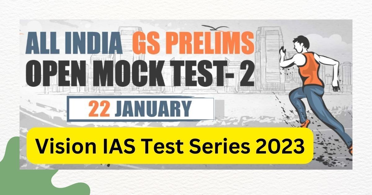 Vision Ias Test Series 2023 Book List 