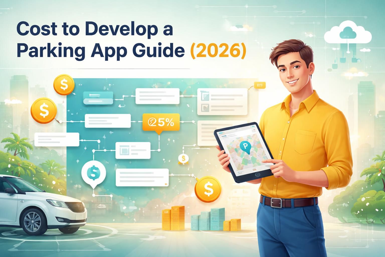 Cost to Develop a Parking App Guide (2026)