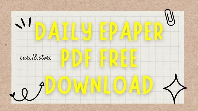 Daily Epaper Pdf Free Download