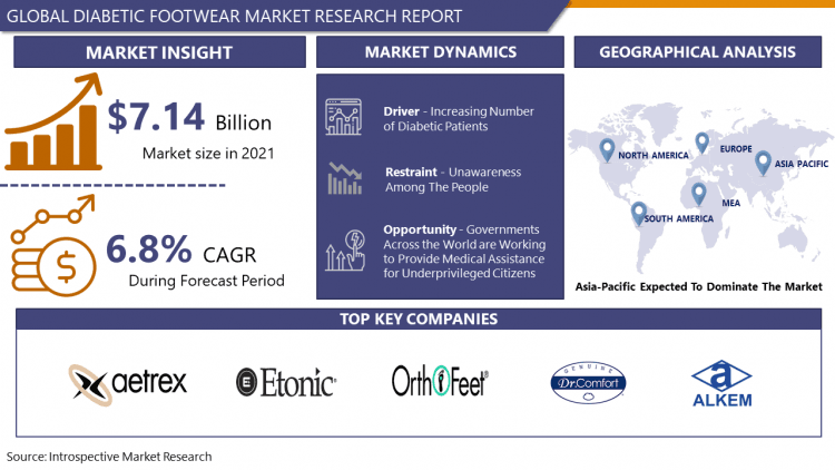 Global Diabetic Footwear Market to 2023- Size, Share, Outlook