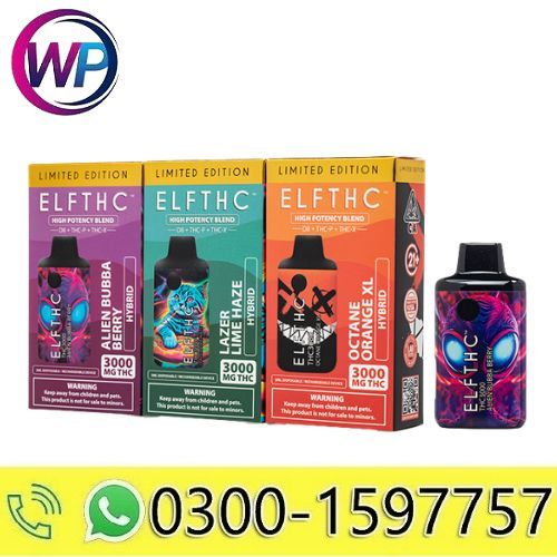ELF THC THC3000 Delta Disposable 3G In Pakistan - 03001597100