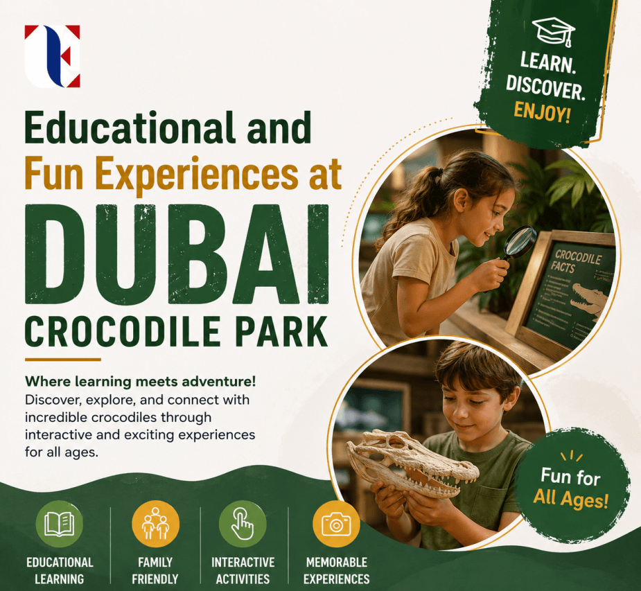 Educational and Fun Experiences at Dubai Crocodile Park