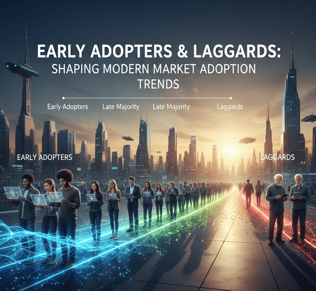 Early Adopters Laggards Shaping Modern Market Adoption Trends