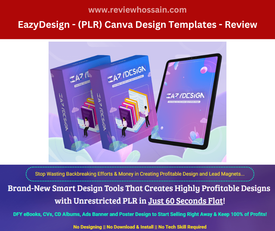 Eazydesign Review Ready to Sale for You
