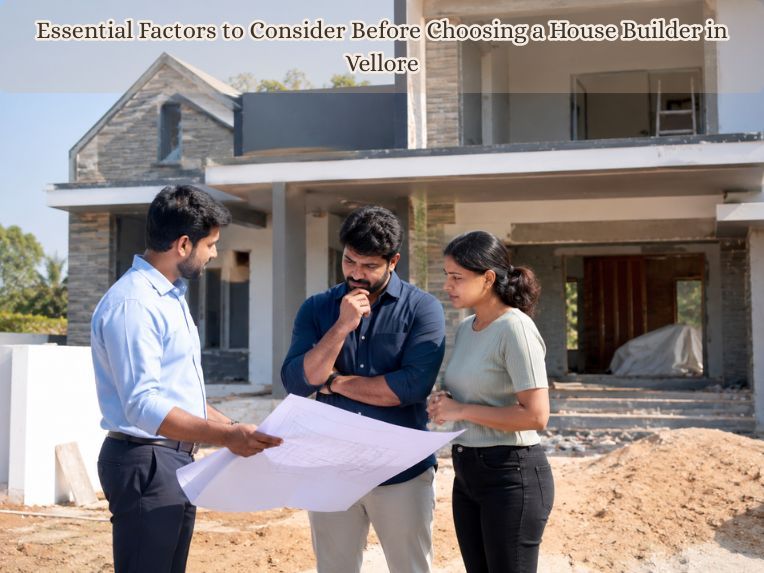 Essential Factors to Consider Before Choosing a House Builder in Vellore
