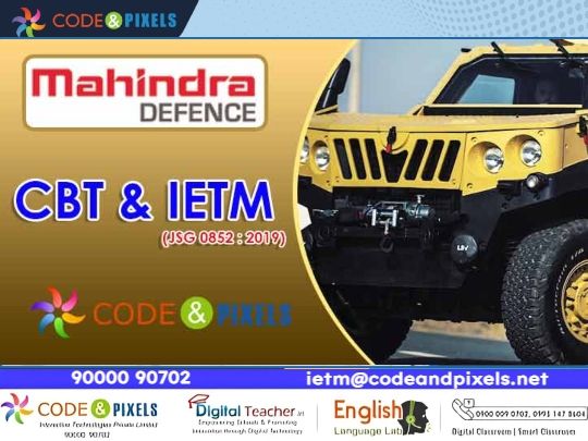 Features of (IETM) Interactive Electronic Technical Manual Code and Pixels