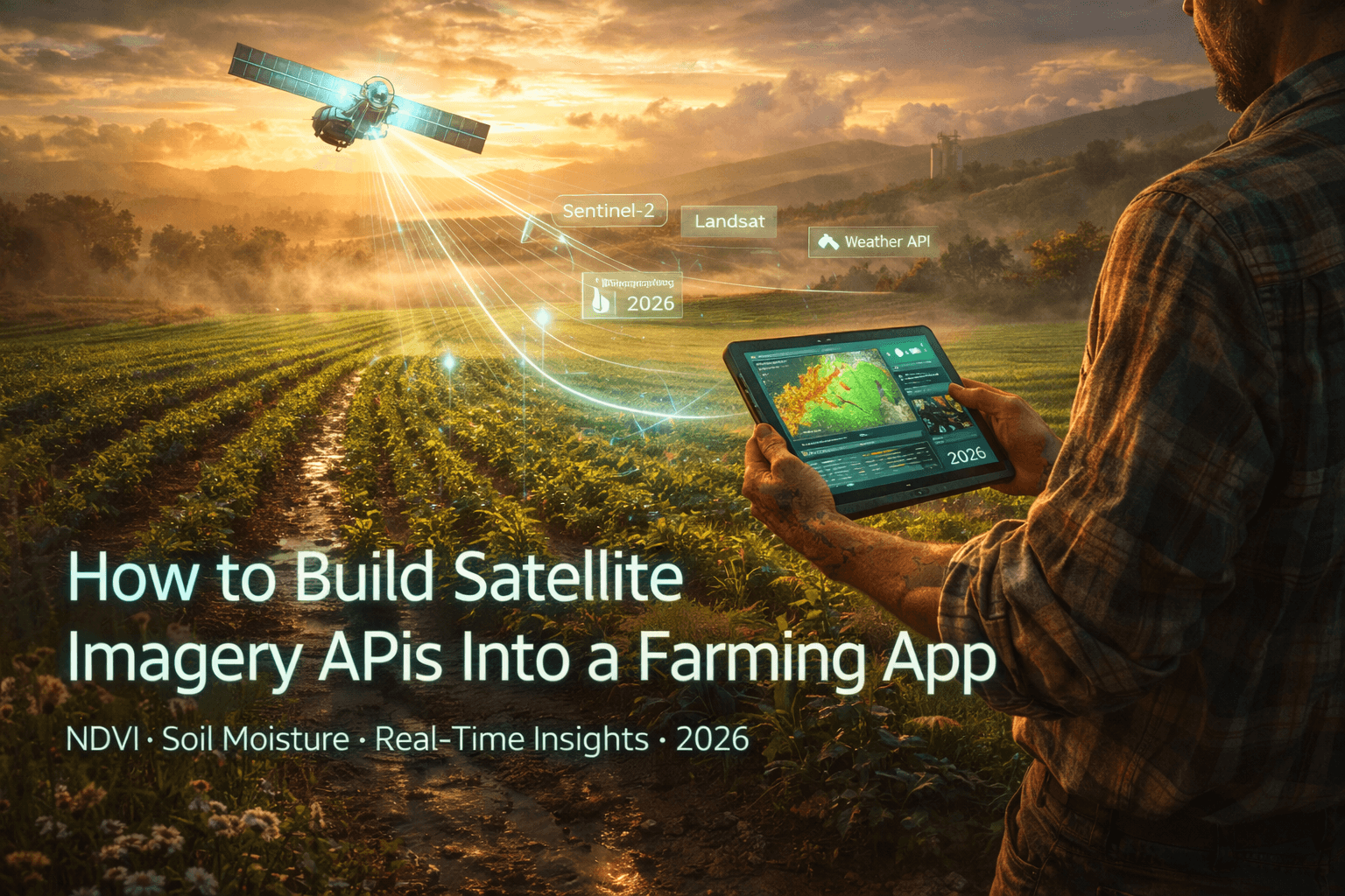 How to Build Satellite Imagery APIs Into a Farming App