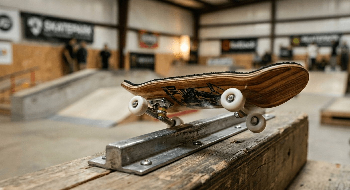 Lightweight and Strong Fingerboard Trucks 32mm for Daily Use