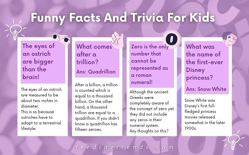 30 Funny Facts And Trivia For Kids