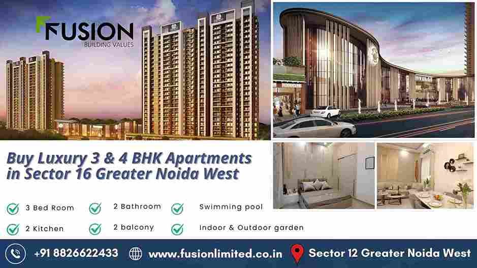 Fusion The Brook & Rivulet Resale in Greater Noida 