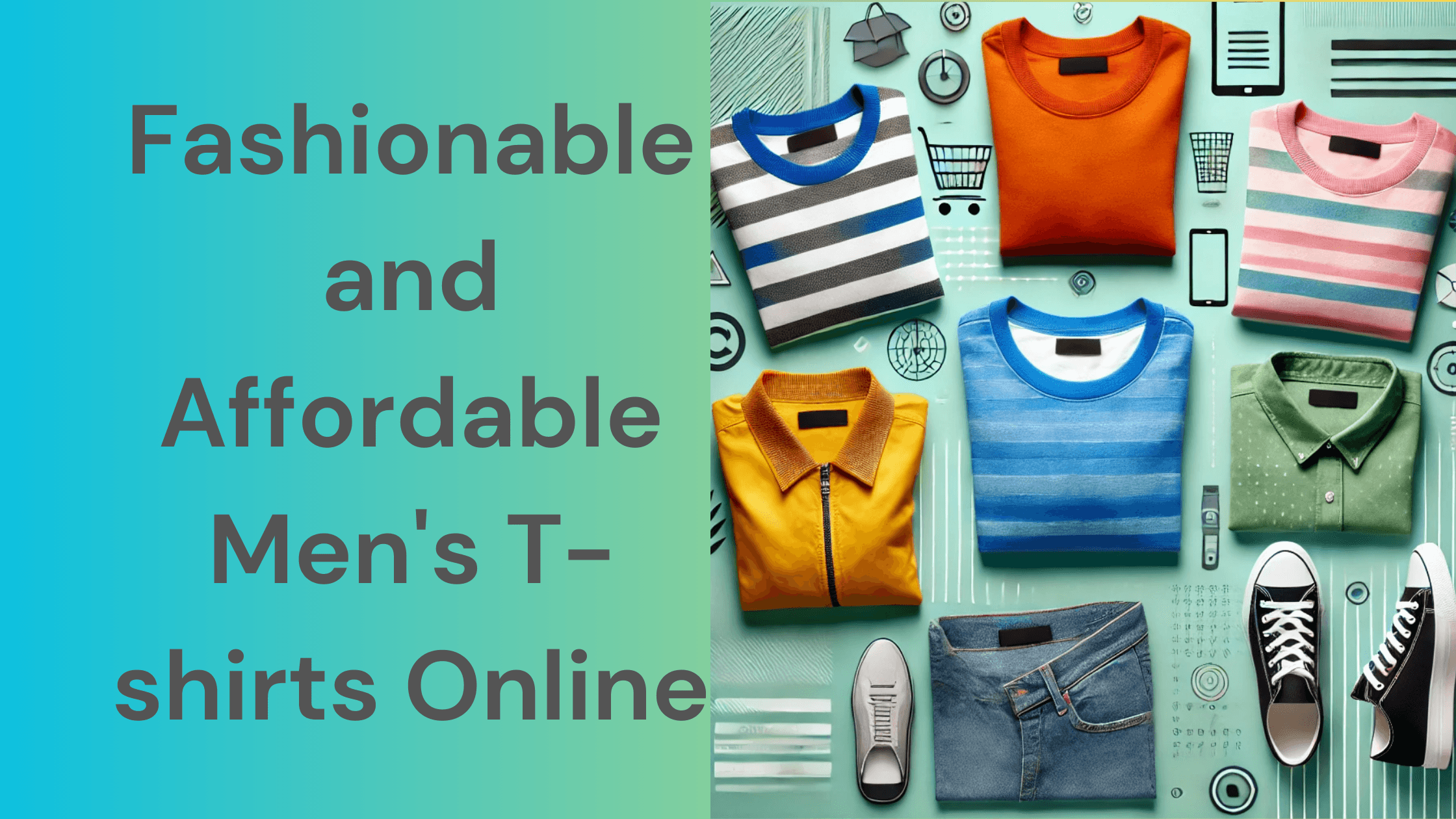 Fashionable and Affordable Men's T-shirts Online