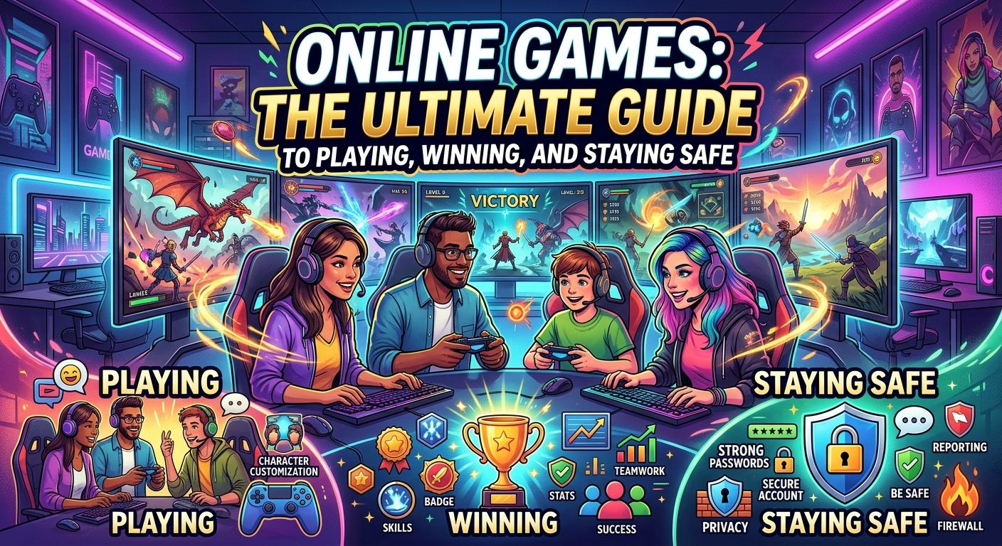 Online Games: The Ultimate Guide to Playing, Winning, and Staying Safe