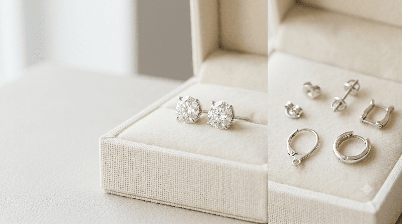 Different Types of Earring Closures Explained: Find the Best Fit for Every Pair