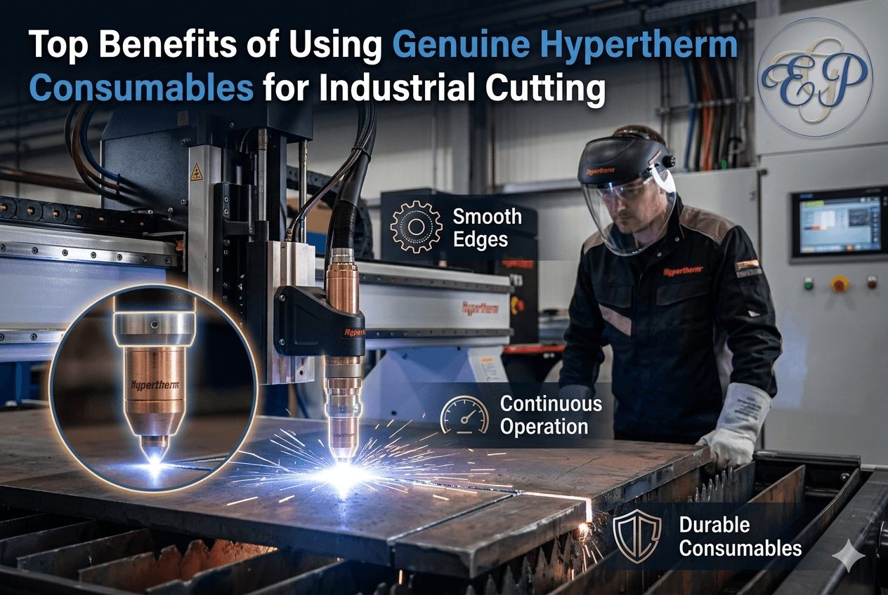 Top Benefits of Using Genuine Hypertherm Consumables for Industrial Cutting