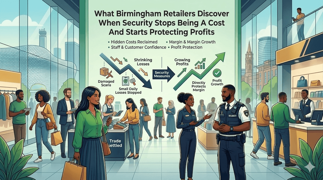 What Birmingham Retailers Discover When Security Stops Being A Cost And Starts Protecting Profits