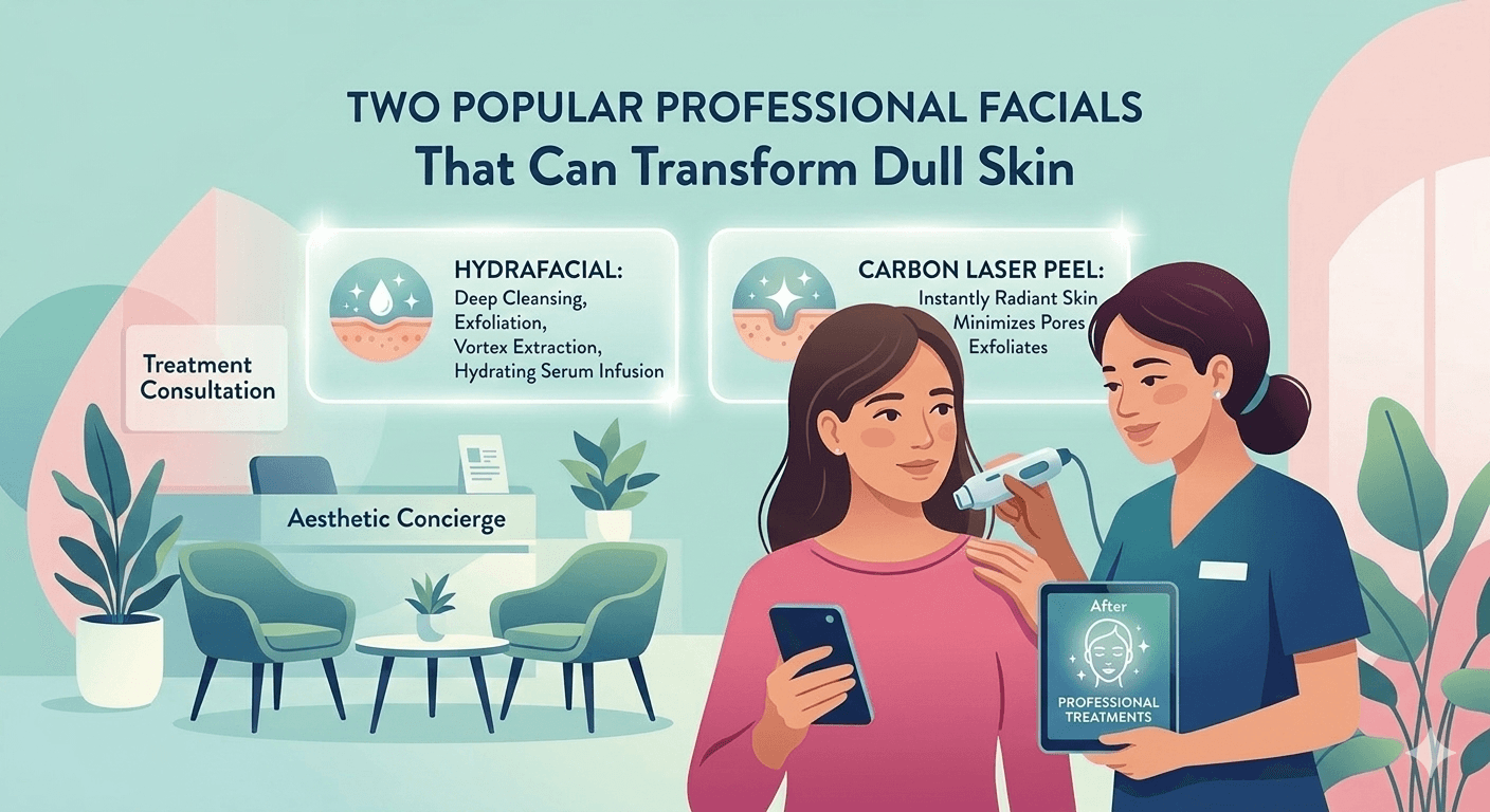 Two Popular Professional Facials That Can Transform Dull Skin