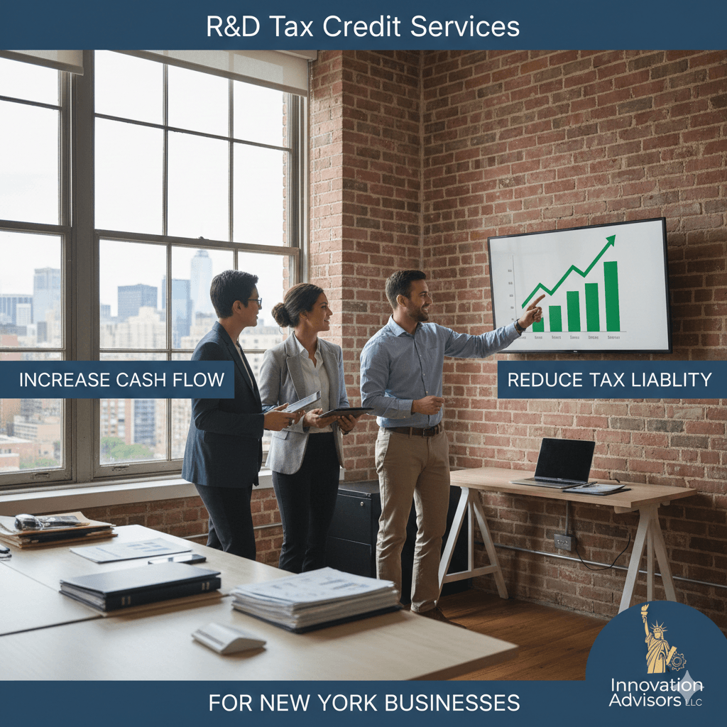 How R&D Tax Credit Services Help New York Businesses Increase Cash Flow and Reduce Tax Liability