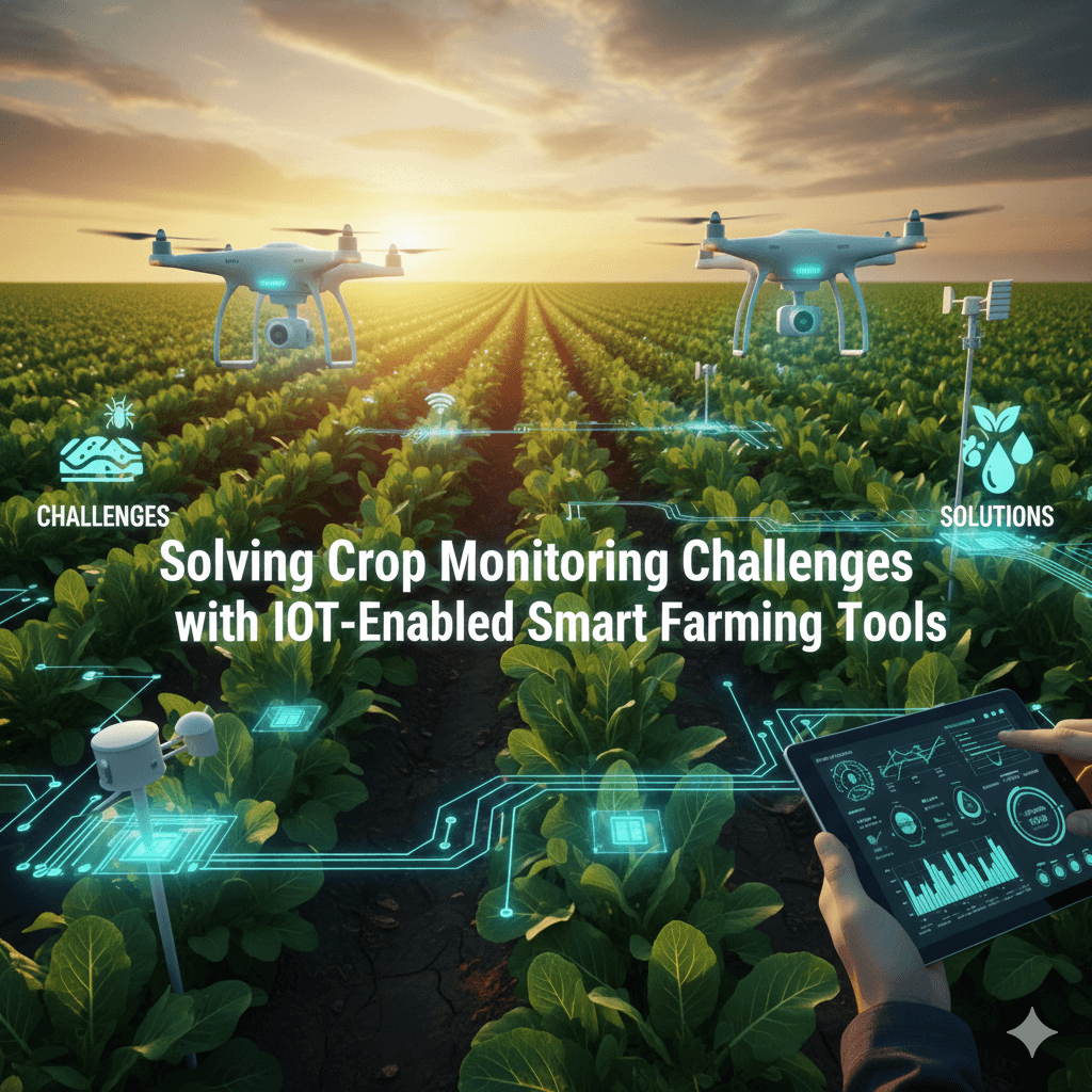 Solving Crop Monitoring Challenges with IoT-Enabled Smart Farming Tools