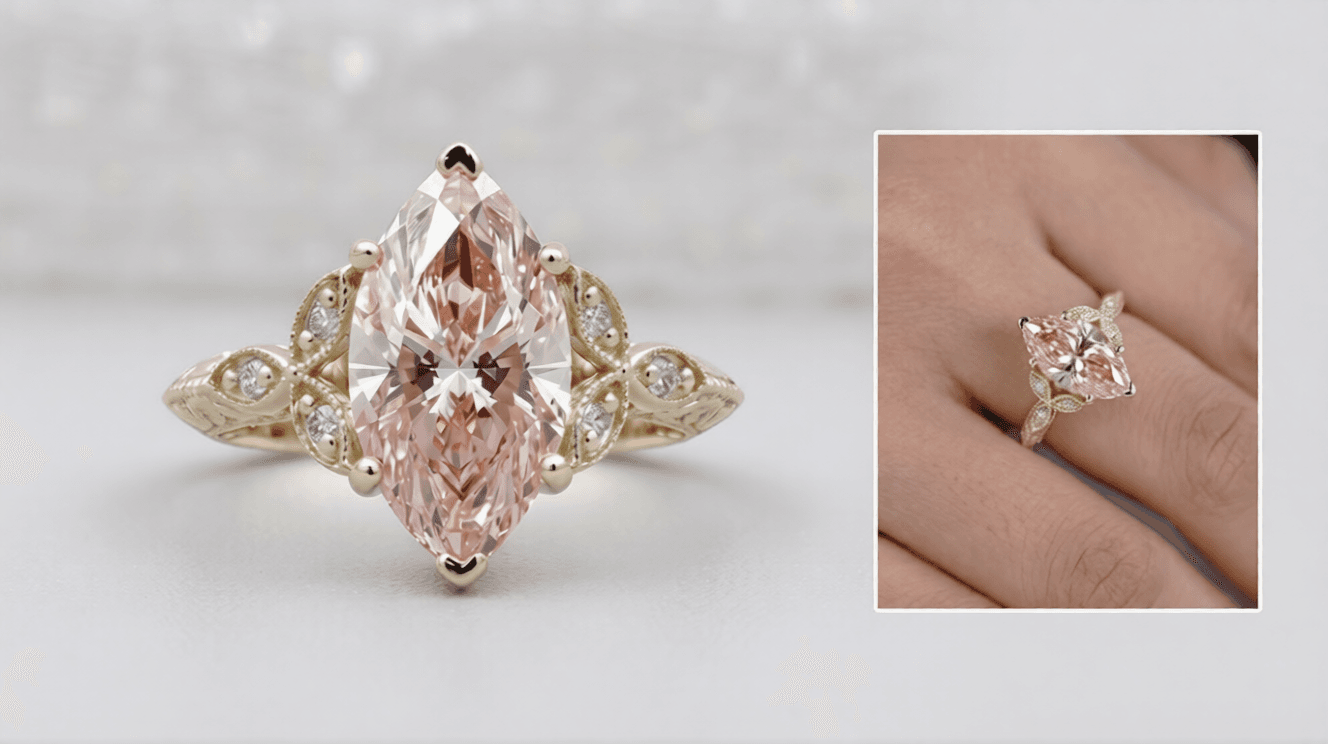 Why Lab Grown Pear Diamond Engagement Rings Continue to Gain Attention