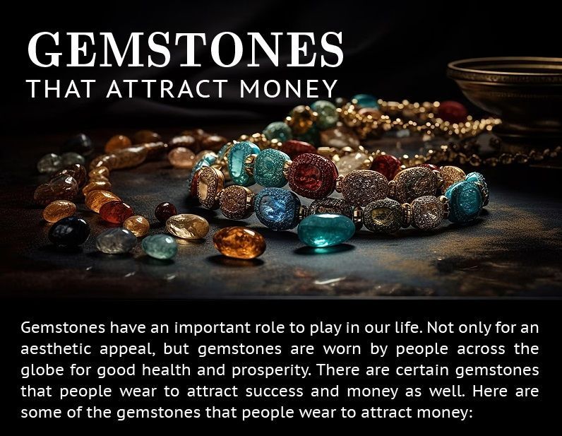 Infographics: Gemstones That Attract Money