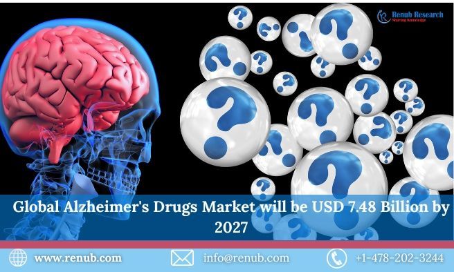Global Alzheimer's Drugs Market Will Be Usd 7.48 Billion by 2027