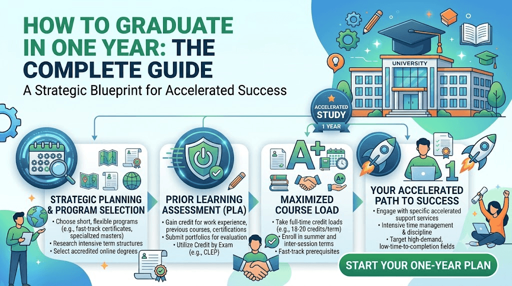 How to Graduate in One Year: The Complete Step-by-Step Guide