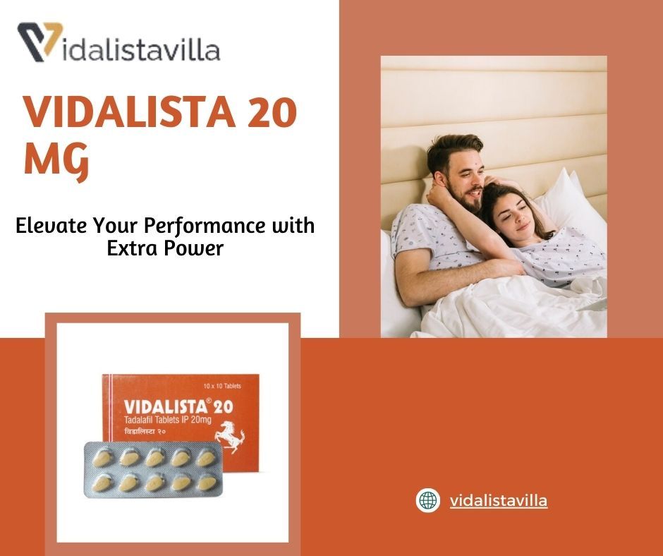  Vidalista 20 mg for ED Discover the Power 