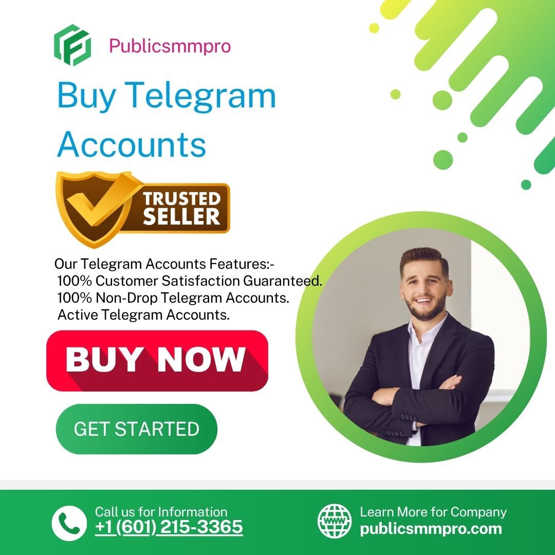 Buy Telegram Accounts - Premium, PVA, Bulk, Fresh & Aged