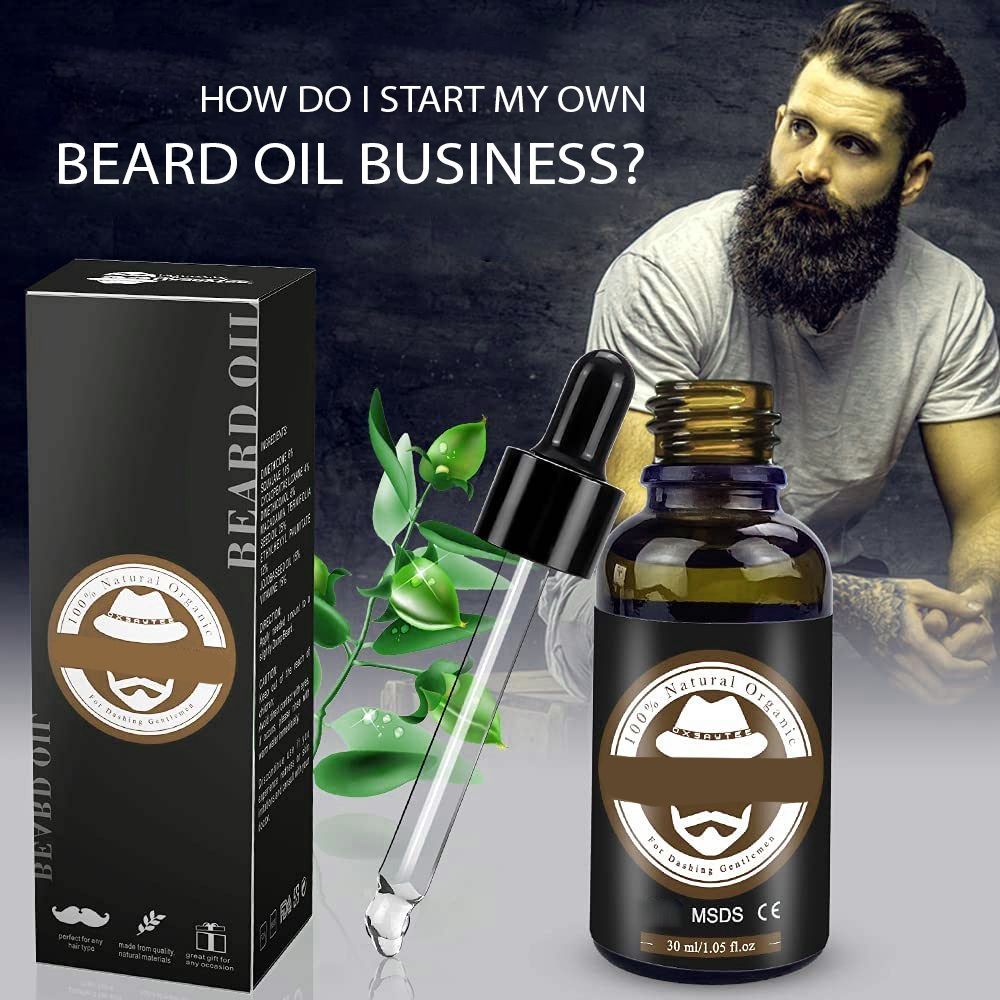 How Do I Start My Own Beard Oil Business?