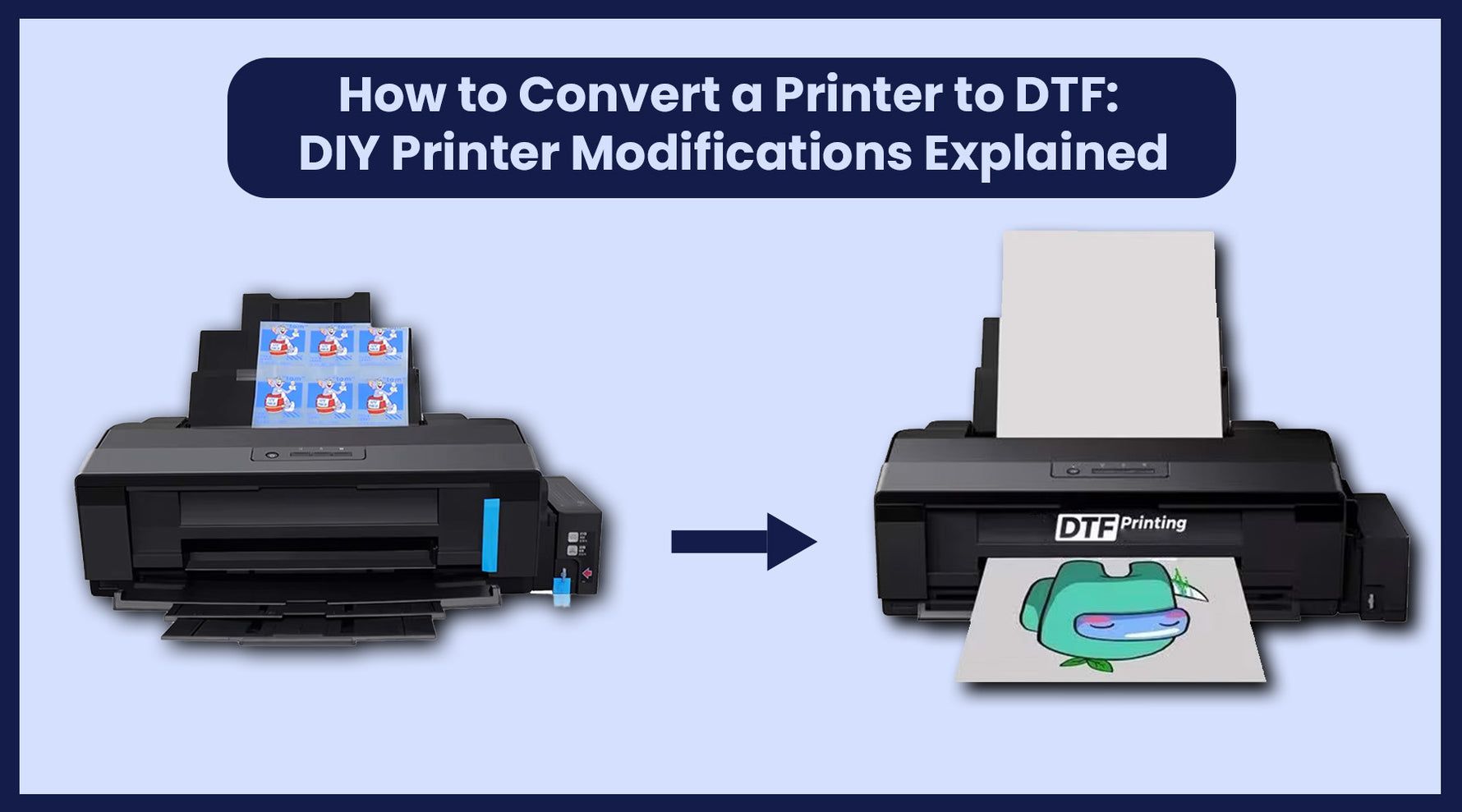 Transforming Your Printer for DTF (Direct-to-Film) Printing