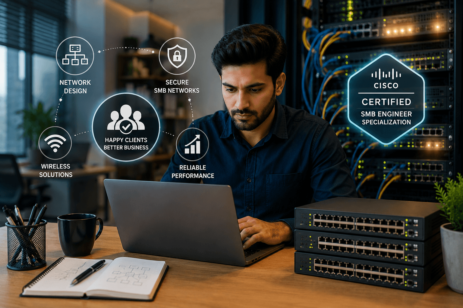 I Built Reliable SMB Networks With Cisco SMB Engineer Certification