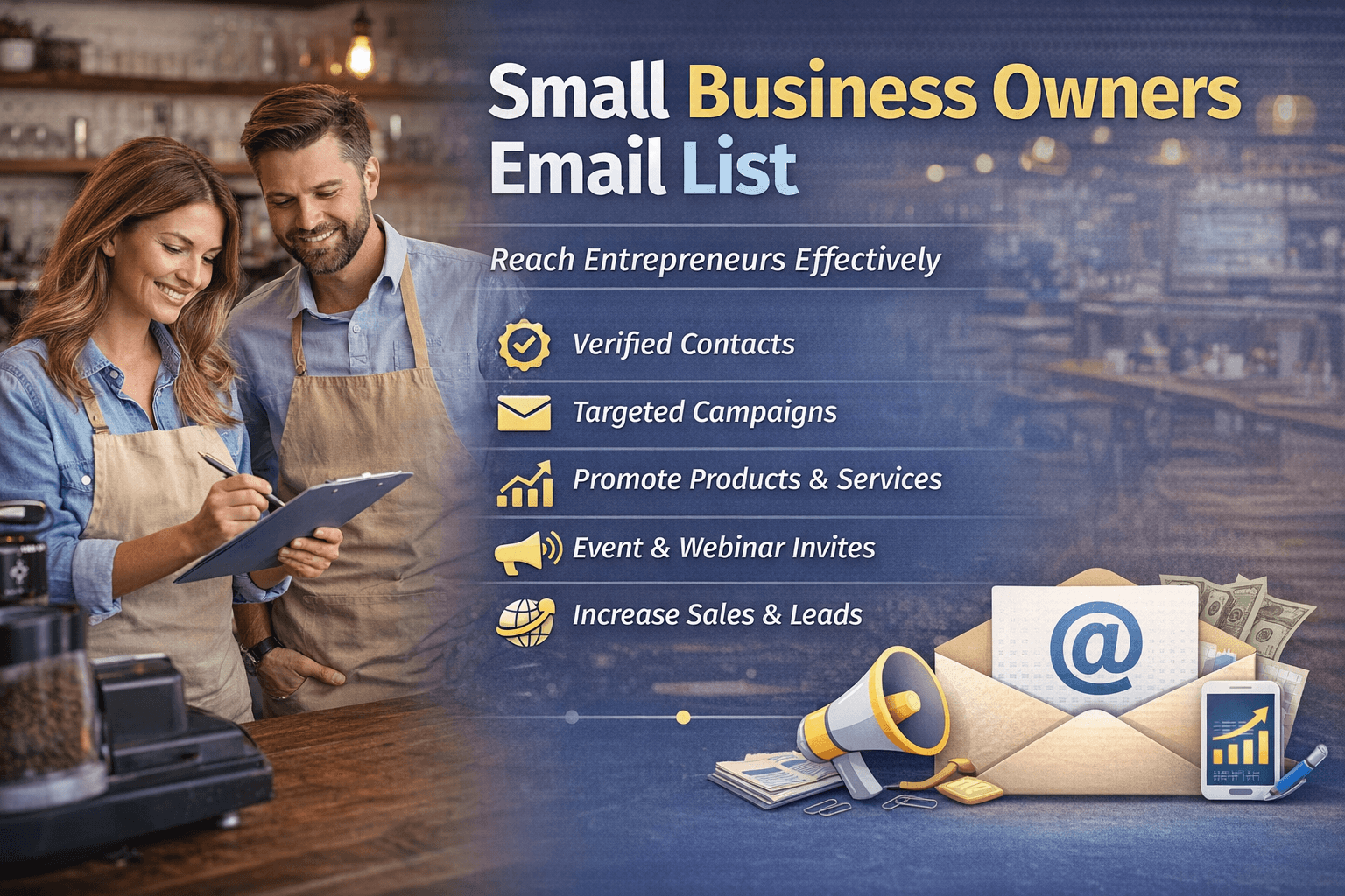 How a Small Business Owners Email List Helps Businesses Grow Faster