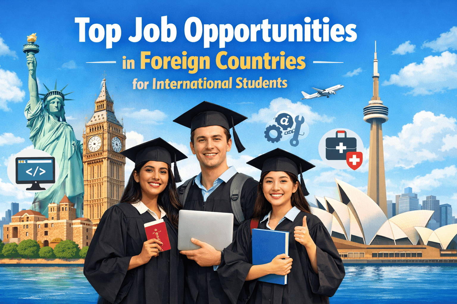 Top Job Opportunities In Foreign Countries  For International Students