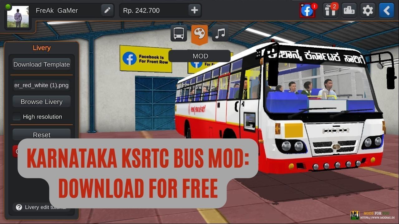 Karnataka Ksrtc Bus Mod: Download for Free