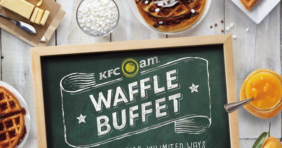 Kfc Unlimited Breakfast & Waffle Buffet #Kfcwafflebuffet