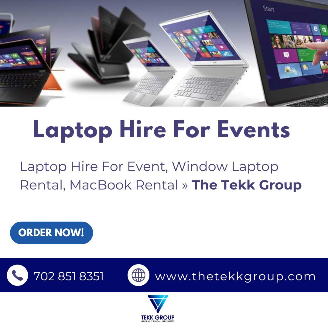 Laptop Rental UK | Affordable Laptops for Events and Business