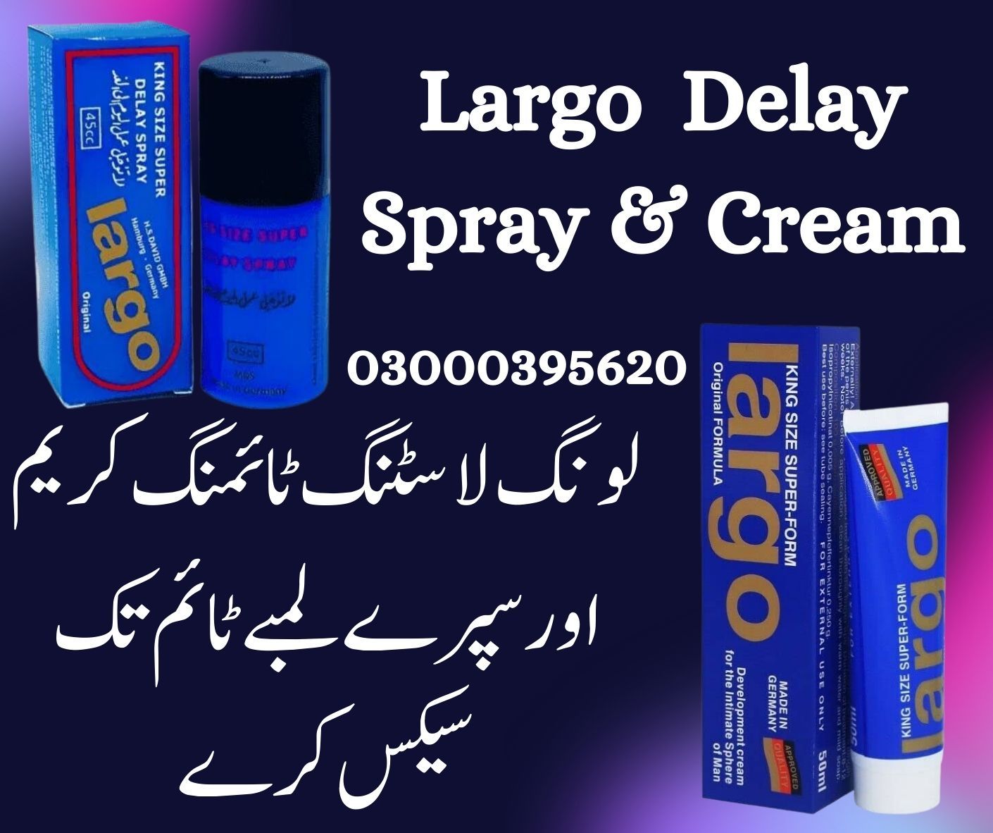 Largo Long Timing Delay Spray
