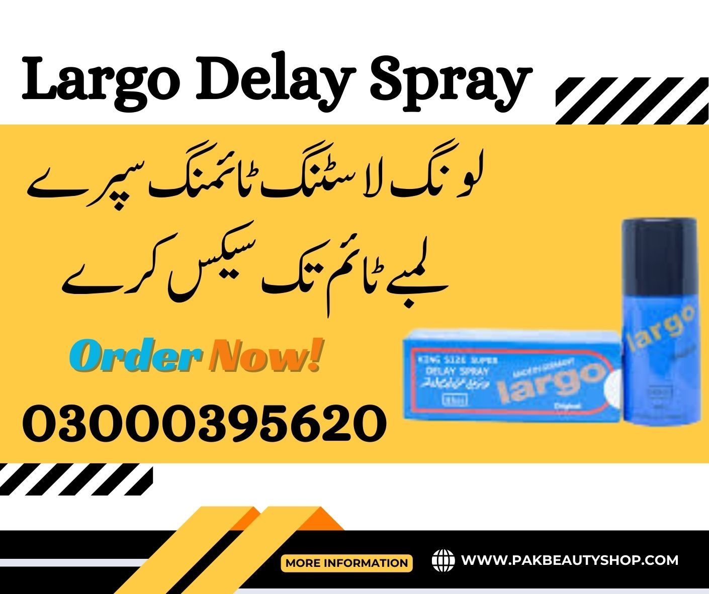 Benefits of Largo Delay Spray in Pakistan