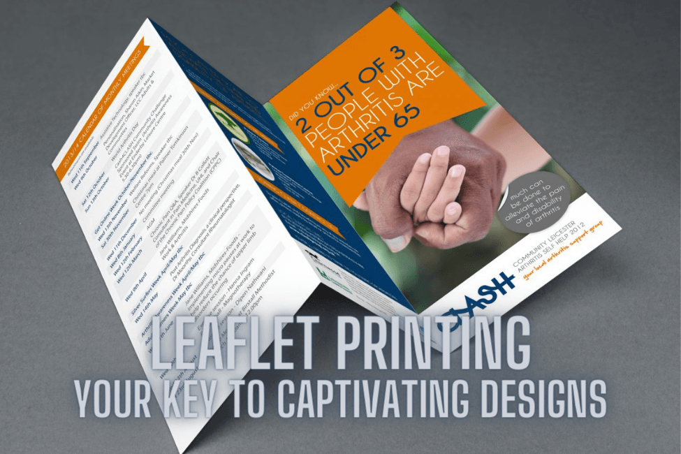 Leaflet Printing: Your Key to Captivating Designs