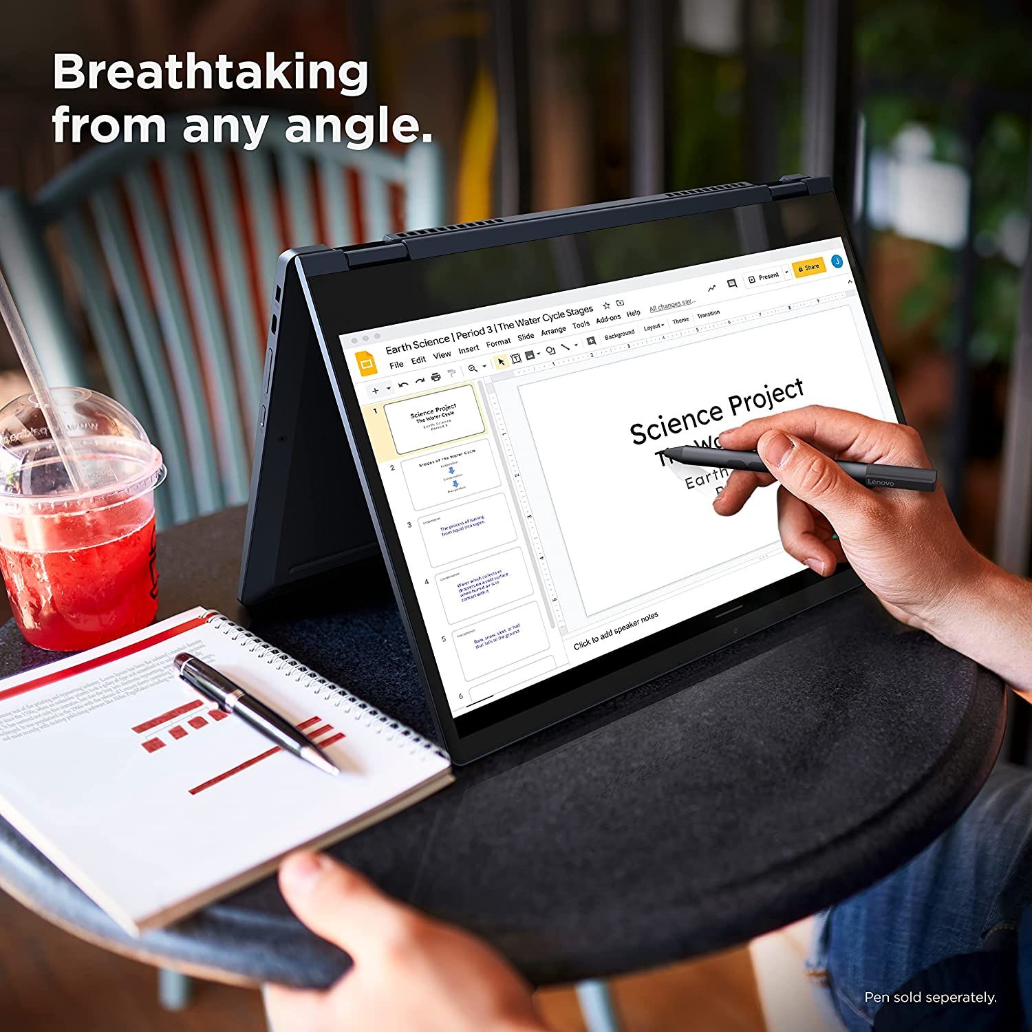 Lenovo - 2022 - Ideapad Flex 5i - 2-in-1 Chromebook Laptop
