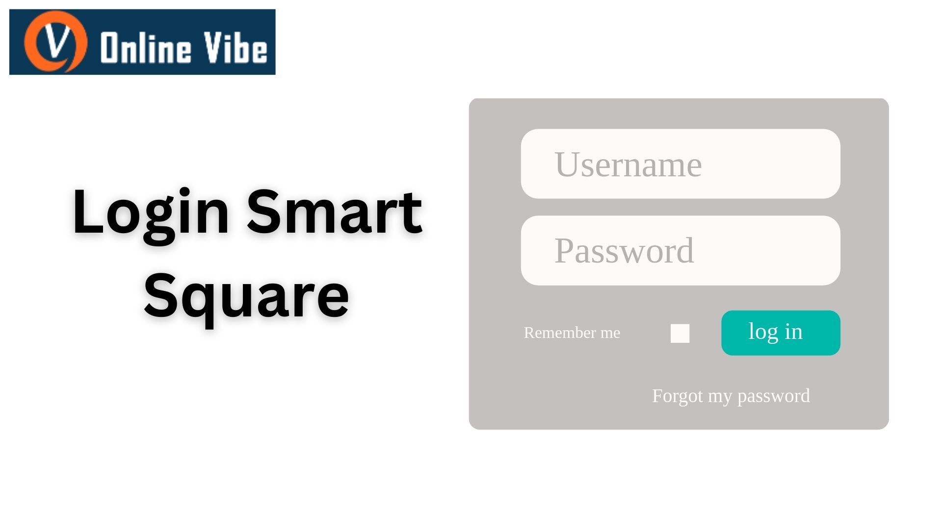 Method to Login Smart Square Mercy?